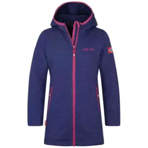Trollkids Jondalen Coat Jas Deep Violet / Bright Berry