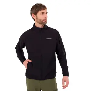 Fundango Ocean Hybrid Fleece Met Volledige Rits Zwart