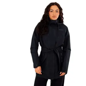 Fundango Regina Iii Waterproof Trench Jas Zwart