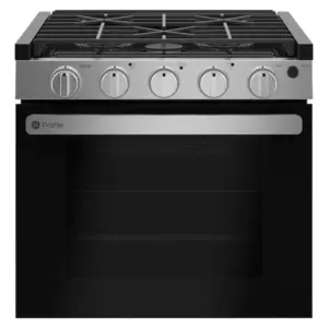 Ge Appliances Drop In 21´´ Gasoven Zwart