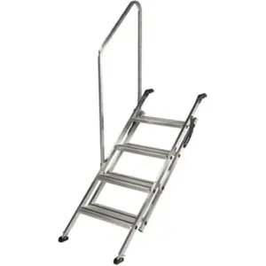 Lippert Victory Ladder 4 Treden Grijs