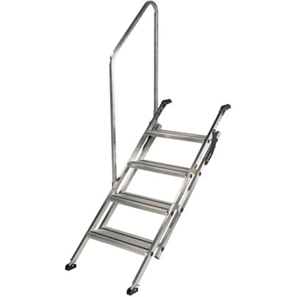 Lippert Victory Ladder 4 Treden Grijs