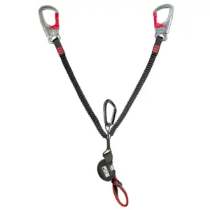 Fixe Climbing Gear Cinchless Restloop Via Ferrata-set Zwart