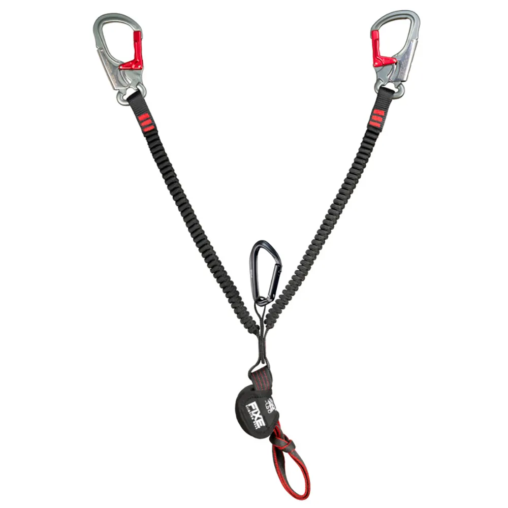 Fixe Climbing Gear Cinchless Restloop Via Ferrata-set Zwart