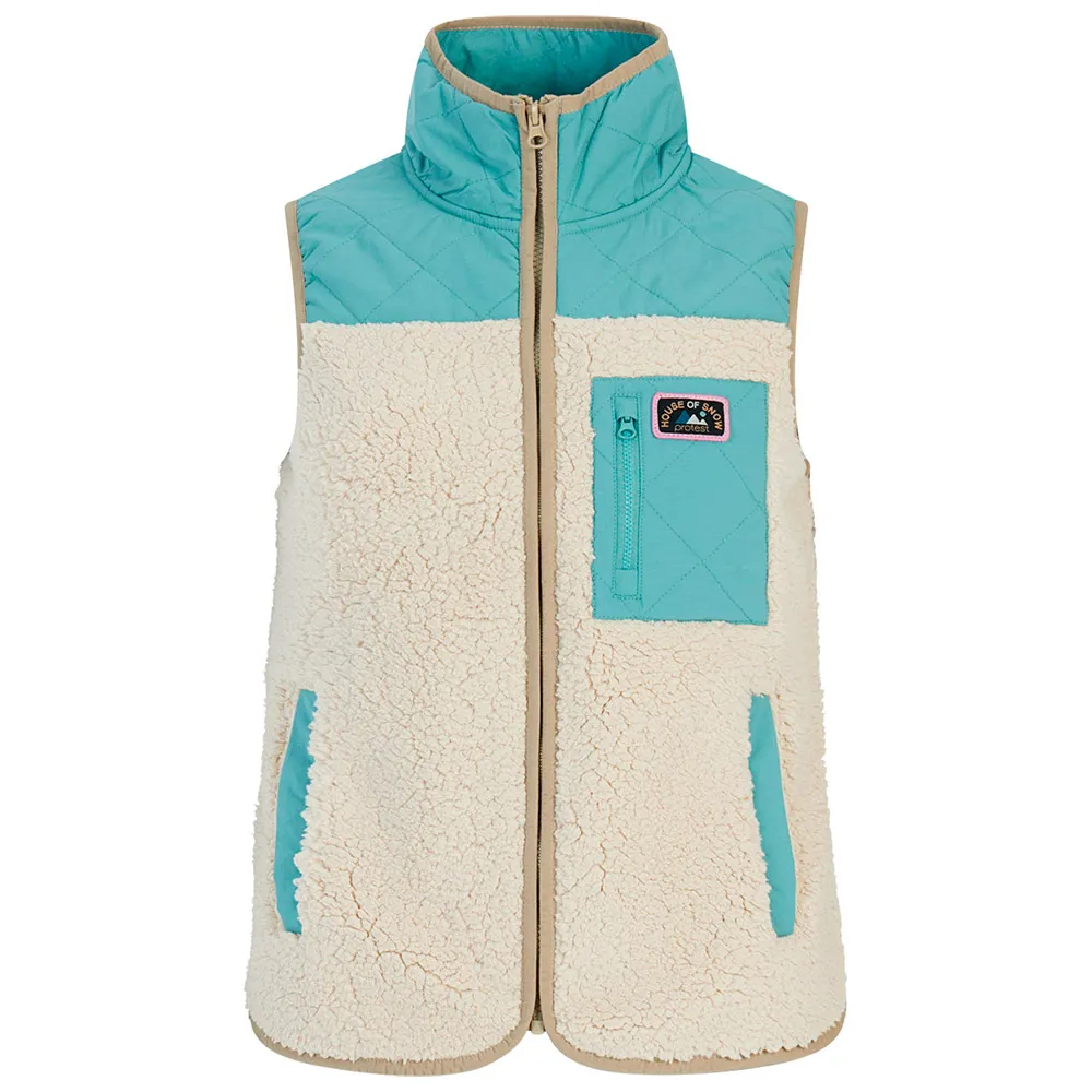 Protest Try Vest Gerenoveerd Wit