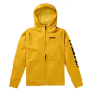 Burton Oak Sweatshirt Met Rits Goldenrod Heather