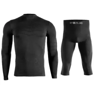Iron-ic Promo Box Irn 2.3-3/4 Pants Lange Mouwen Basislaagset Zwart
