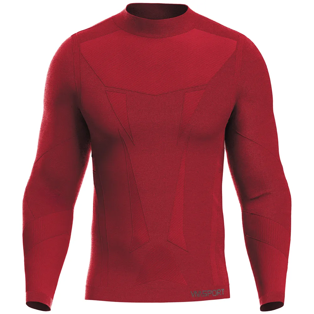 Vivasport 5.1 T-shirt Met Lange Mouwen Basic Bourdeaux