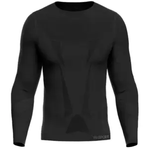 Vivasport Round Neck 5.1 T-shirt Met Lange Mouwen Zwart