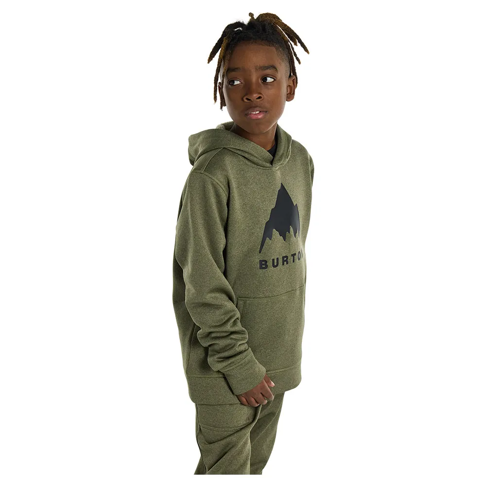 Burton Oak Hoodie Forest Moss Heather