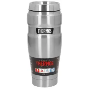 Thermos Stainless Steel Tumbler-470ml Glas Zilver