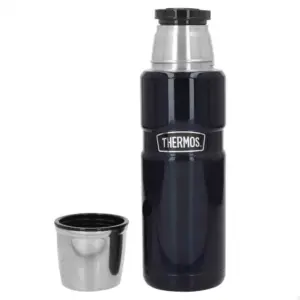 Thermos Stainless Steel-470ml Thermosfles Blauw