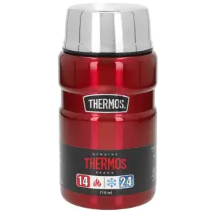 Thermos Stainless Steel-710ml Thermosfles Rood
