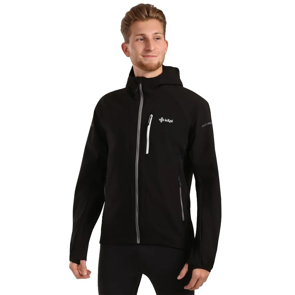 Kilpi Baleo Softshelljack Zwart