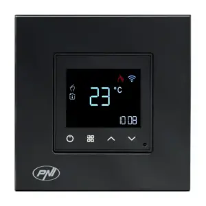 Pni Ct26b Slimme Thermostaat Zwart