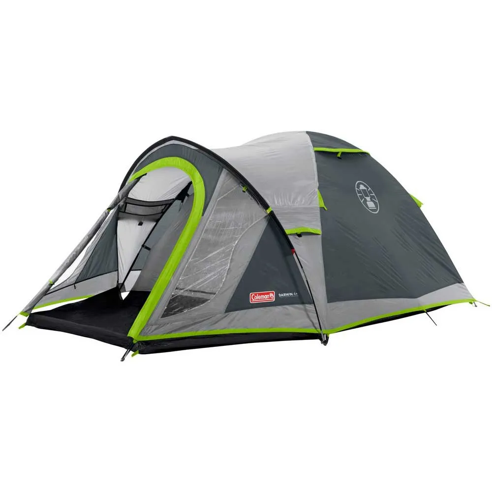Coleman Darwin 4 Plus Tent Grijs