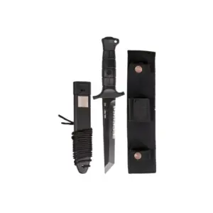 Mil-tec German Combat 2000 Steel 440 Mes Zwart