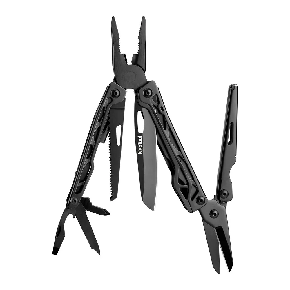 Nextool Knight 11 In 1 + Belt Pouch Multitool Zwart