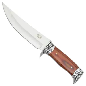 Speck Sck Hunting With Wooden Handle Mes Zilver