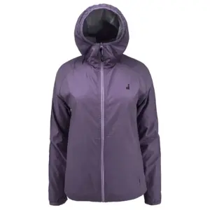 Joluvi Airlight Hoodie Jas Dark Plum