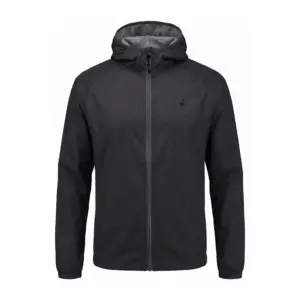 Joluvi Airlight Hoodie Pockets Jas Zwart