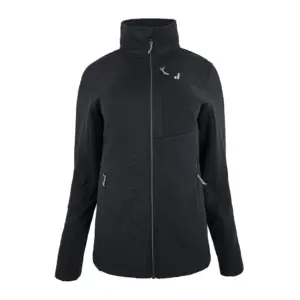Joluvi Hazel Fleece Met Volledige Rits Zwart
