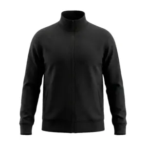 Joluvi Modal Sweatshirt Met Rits Zwart