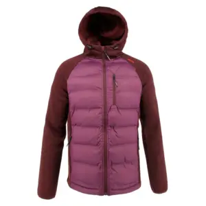 Joluvi Nublo Fleece Met Volledige Rits Garnet / Garnet Vigore