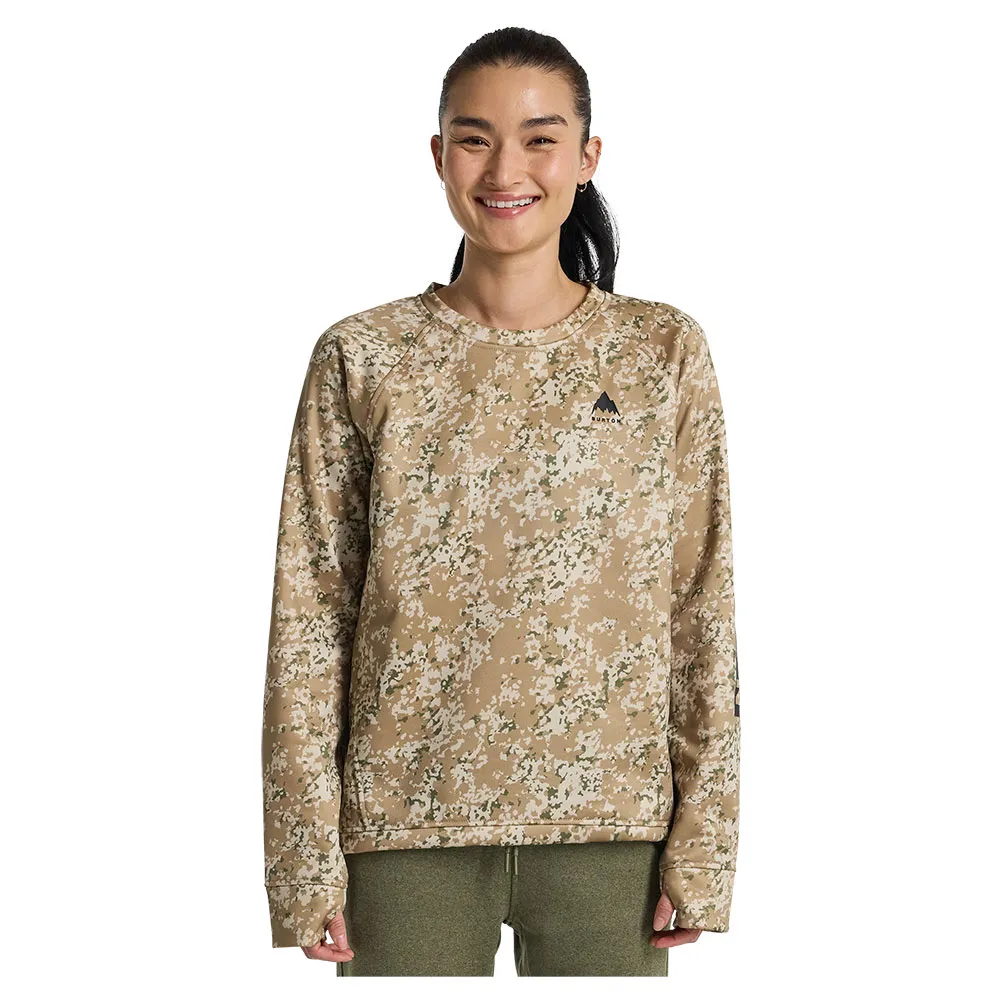 Burton Oak Sweatshirt Snowfall Camo