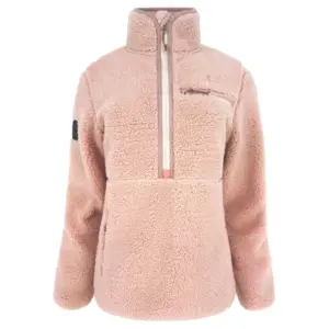 Joluvi Sheep Fleece Met Volledige Rits Rosepal / Rosepal