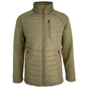 Joluvi Stark Fleece Met Volledige Rits Grisfosil / Grisfosil