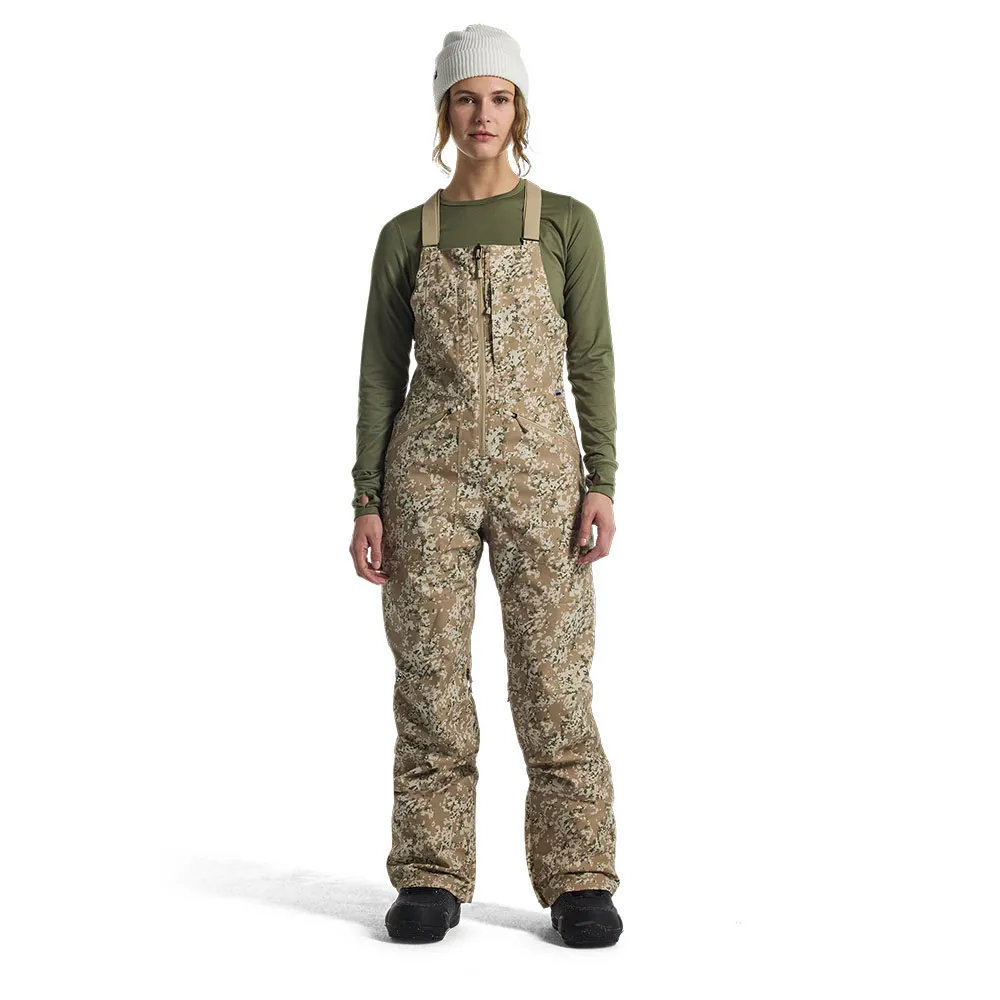 Burton Reserve 2l Stretch Bib Broek Snowfall Camo