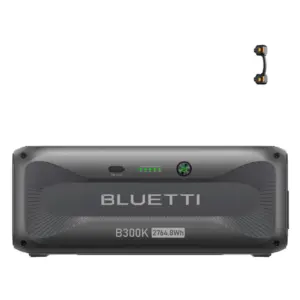 Bluetti B300k Zonnepaneelbatterij Zwart