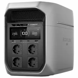 Ecoflow Delta 3 Max 2048wh Draagbare Energiecentrale Zwart