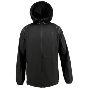 Joluvi Metatech Hood Jas Zwart