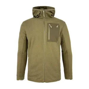 Joluvi Alpha Fleece Met Volledige Rits Grisfosil / Grisfosil