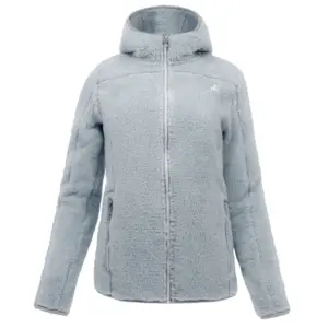 Joluvi Hoodie Fleece Met Volledige Rits Blauw