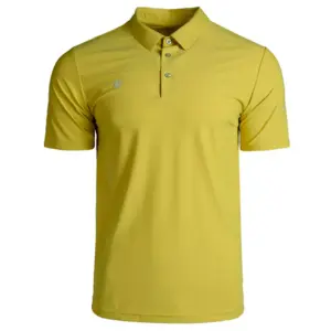 Izas Algorta Korte Mouw Poloshirt Goud