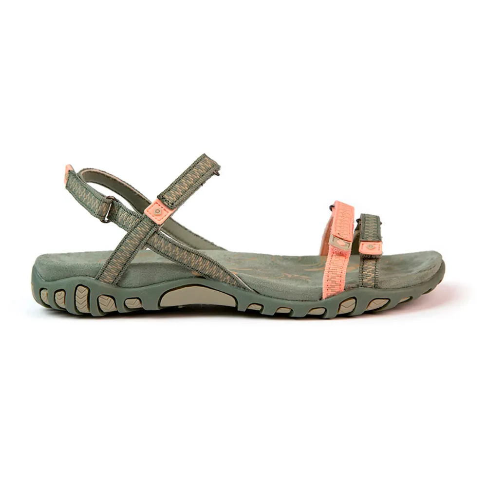 Izas Kenia V5 Sandalen Light Caki / Peach