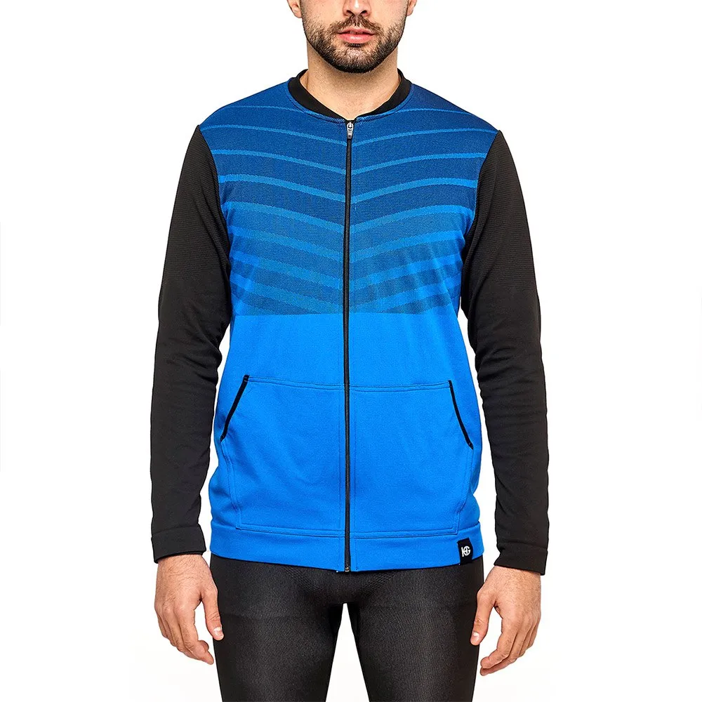 Sport Hg Tack Technical Seamless Sweatshirt Blauw