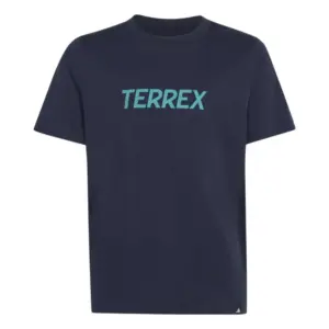 Adidas Terrex Kids Multi Logo T-shirt Met Korte Mouwen Legend Ink