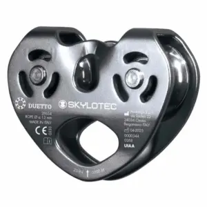 Skylotec Duetto Katrol Grijs