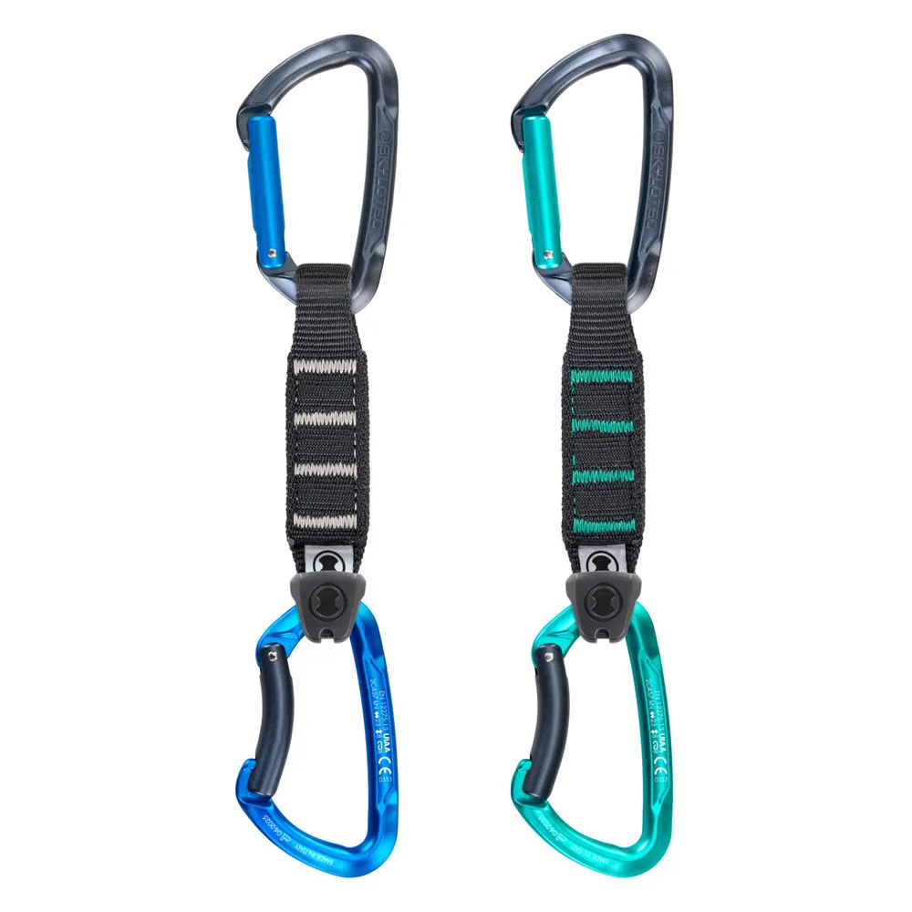 Skylotec Lime Set Ny Pro Quickdraw Antraciet