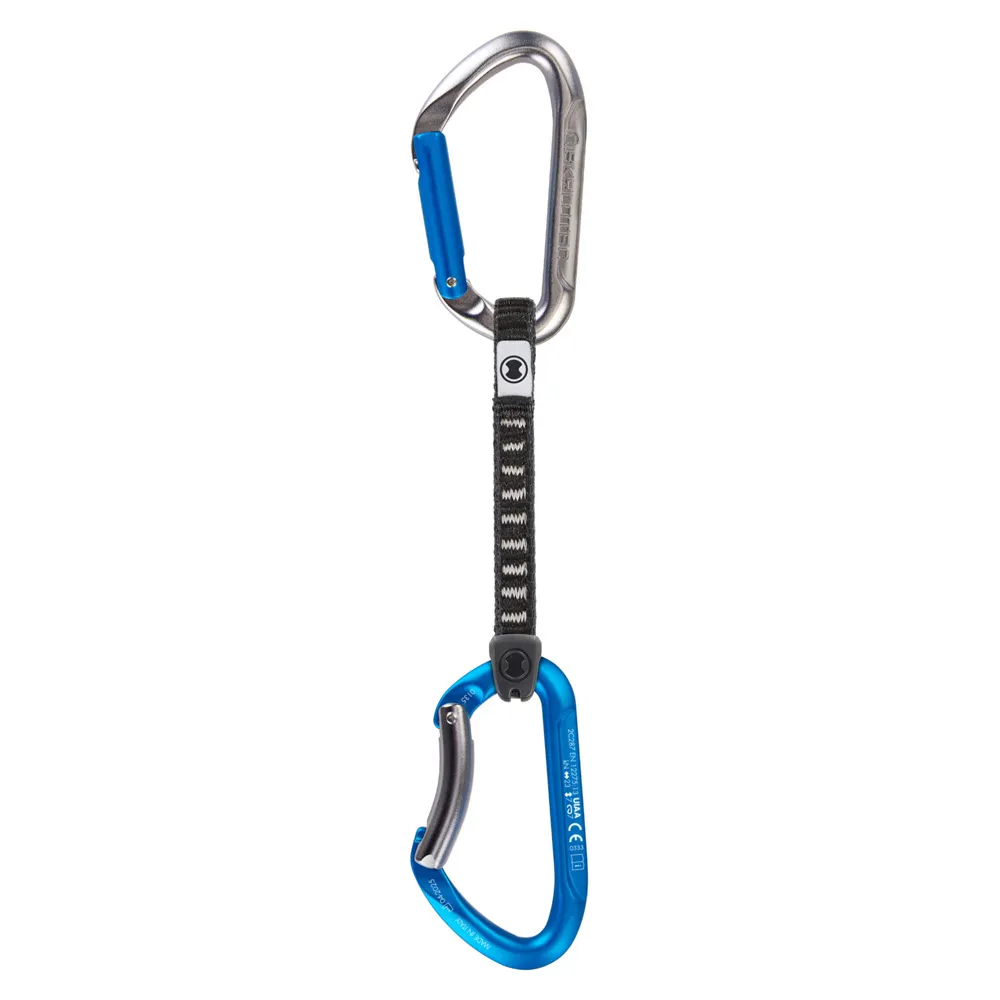 Skylotec Salto Ul Quickdraw Titanium / Electricblue