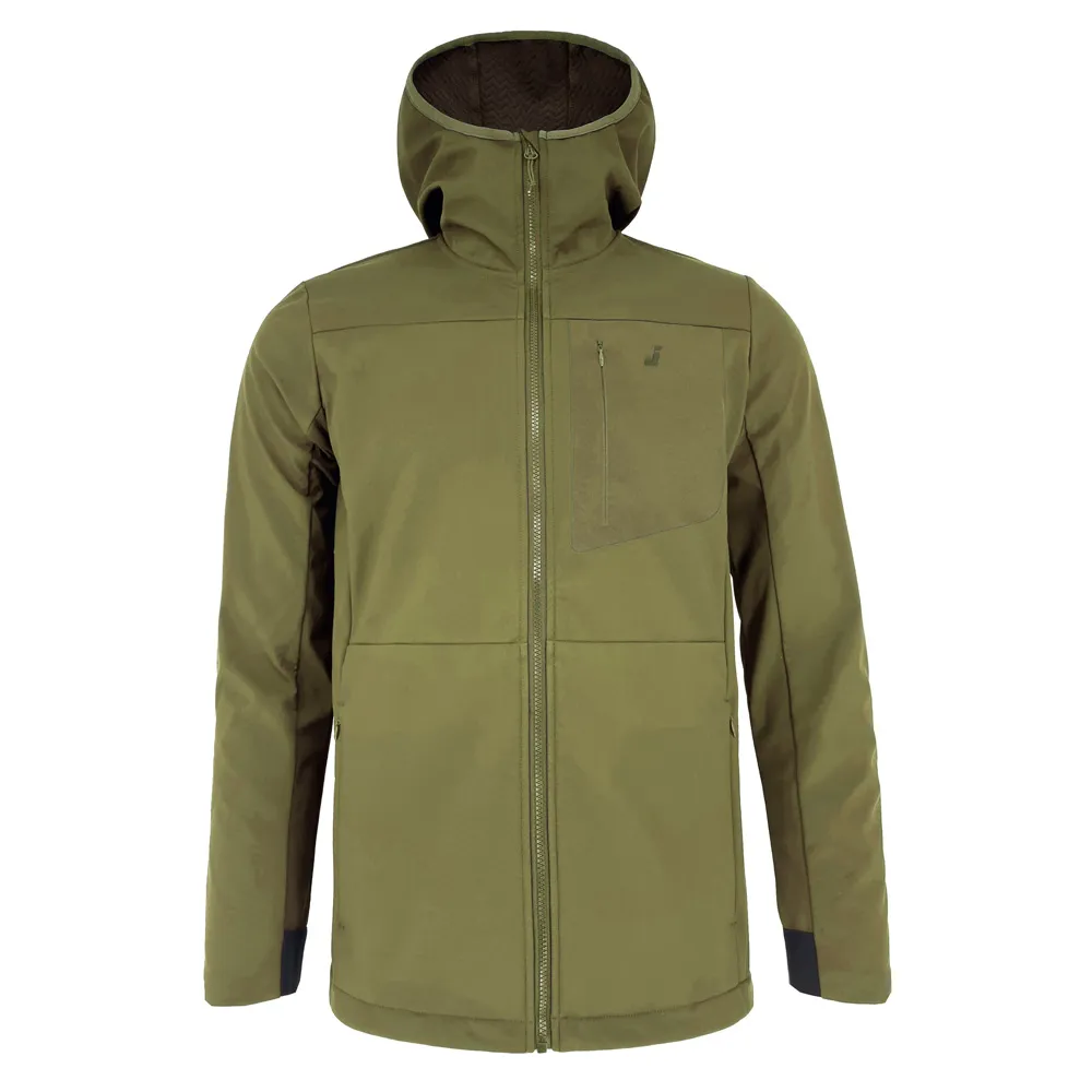 Joluvi Alpha Hood Softshelljack Grisfosil / Grisfosil