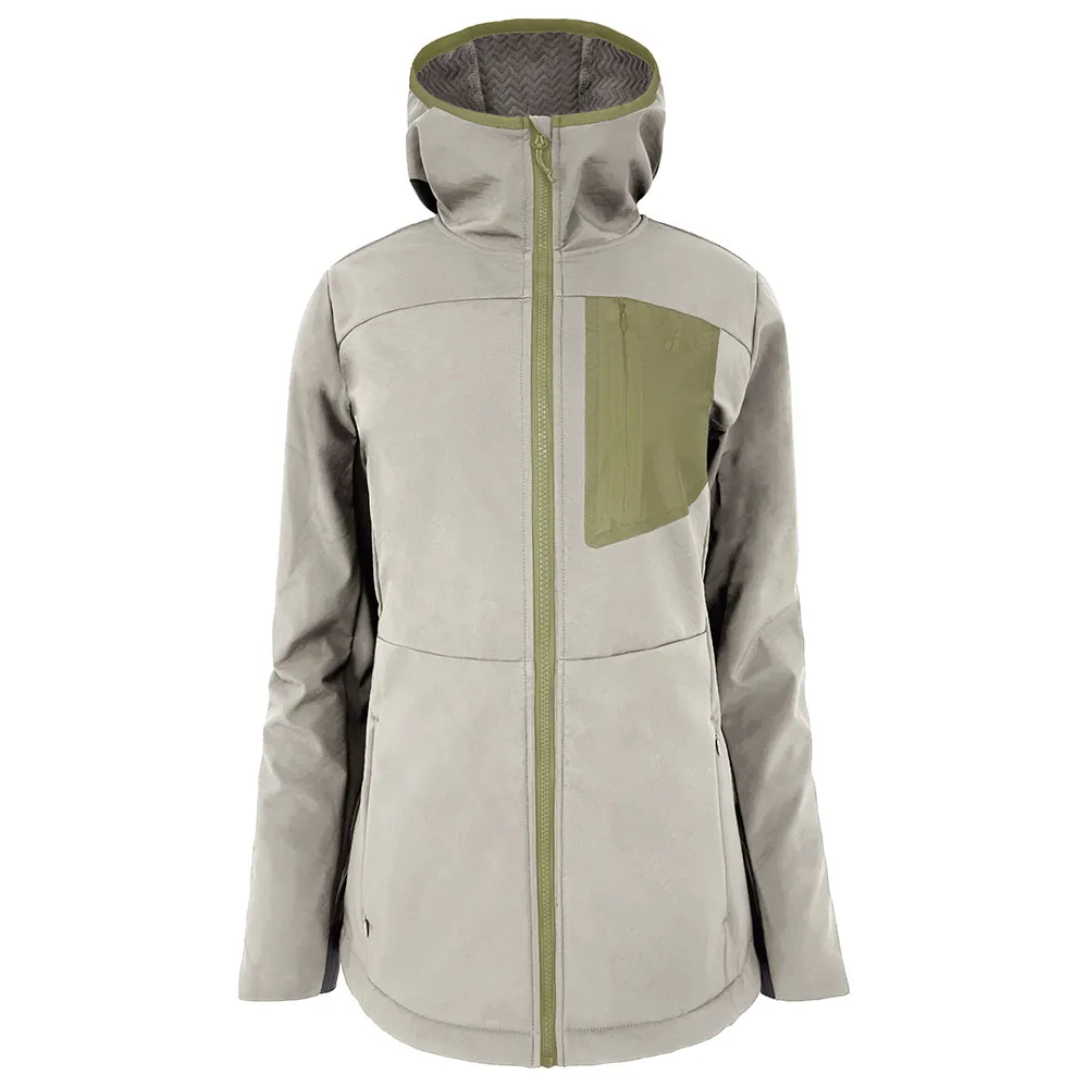 Joluvi Alpha Hood Softshelljack Grijs