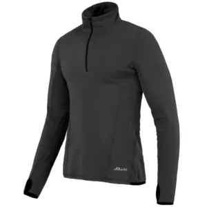 Joluvi Unkas Fleece Met Halve Rits Zwart