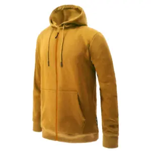 Joluvi Hoodie V2 Sweatshirt Met Rits Mustard