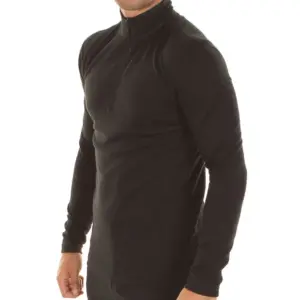 Joluvi Zip Lange Mouwen Basislaag Zwart