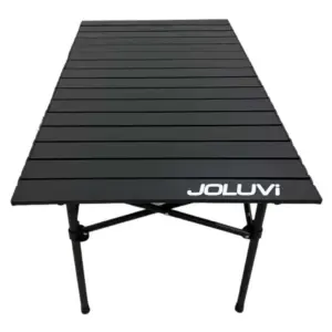 Joluvi Camptab Vouwtafel Met Bankjesset Zwart